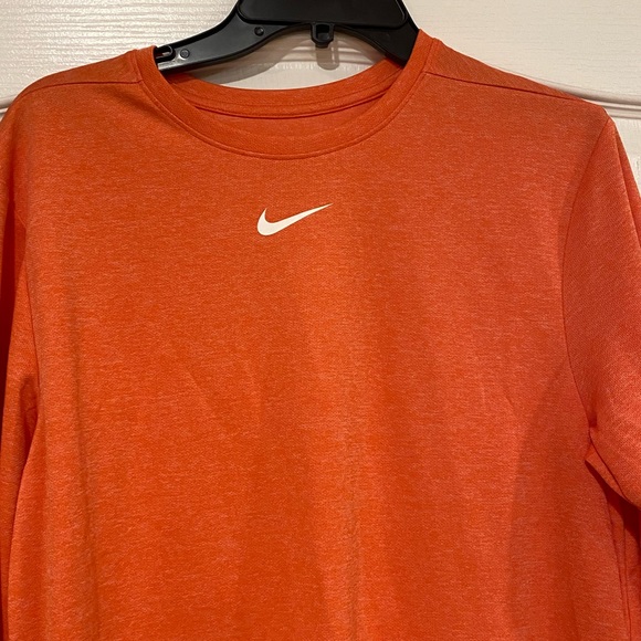 Nike Other - Mens Nike Red/Orange Long Sleeve Shirt size Medium (Like New condition)